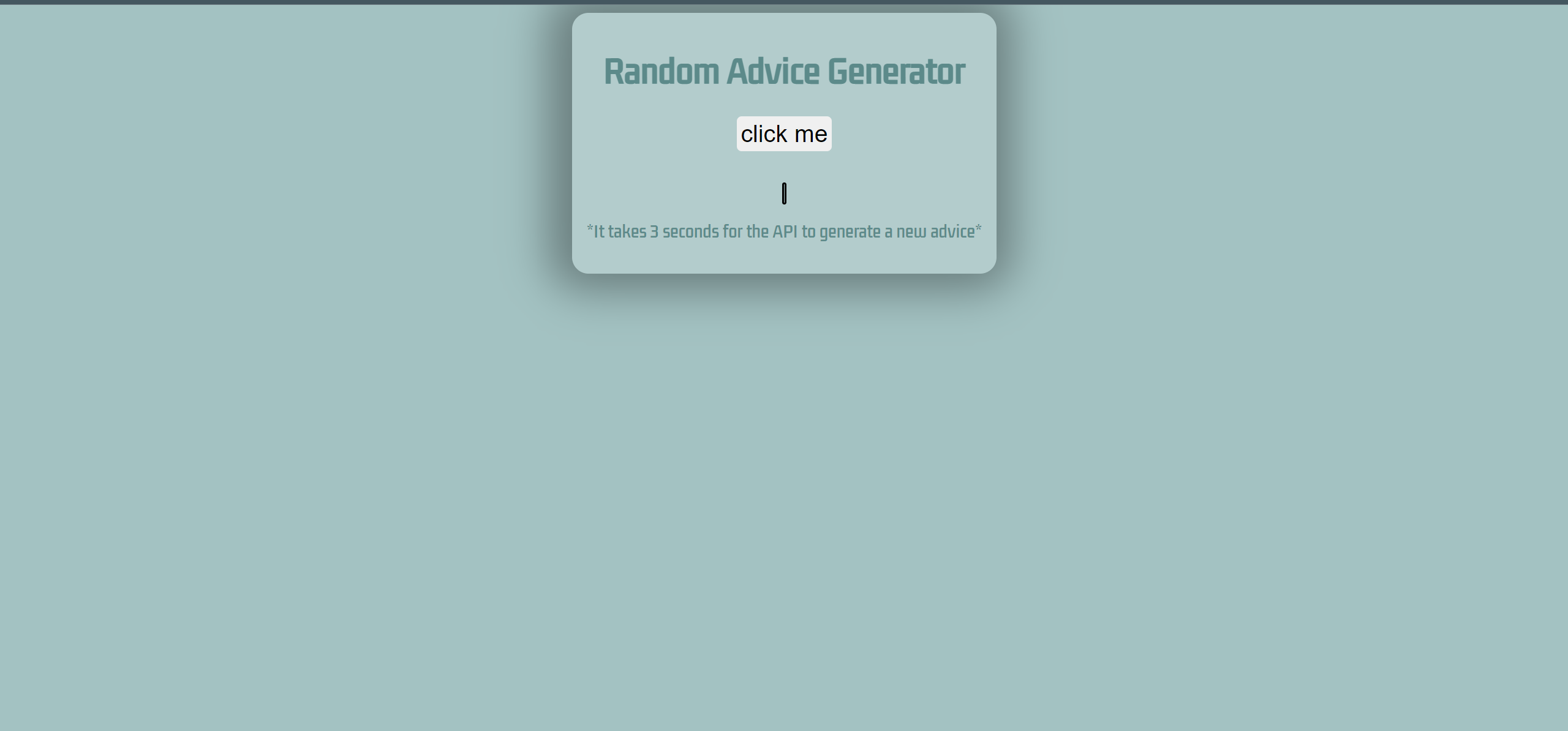random-advice-generator  